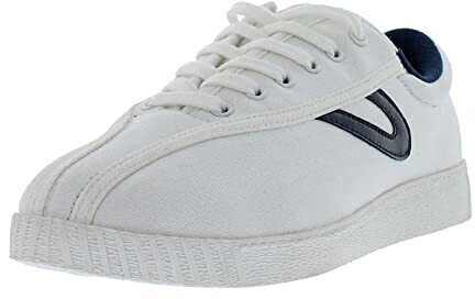 Tretorn Nylite Canvas Sneakers white navy blue