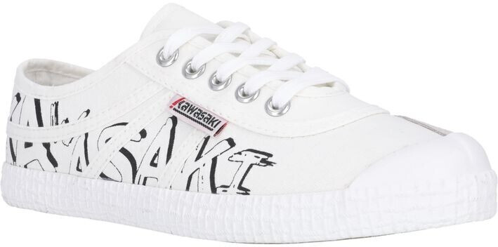 Kawasaki Footwear Canvas Sneakers Graffiti 1002 white