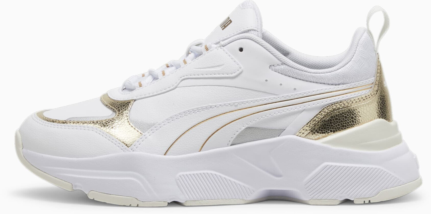 Puma Cassia Metallic Shine white/gold/silver/vapor grey