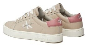 Calvin Klein CLASSIC CUPSOLE LACEUP LTH WN Sneaker beige