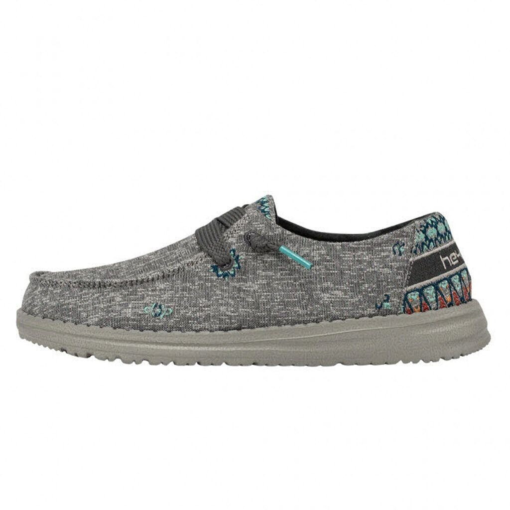 Dude Wendy Flora Shoes grey