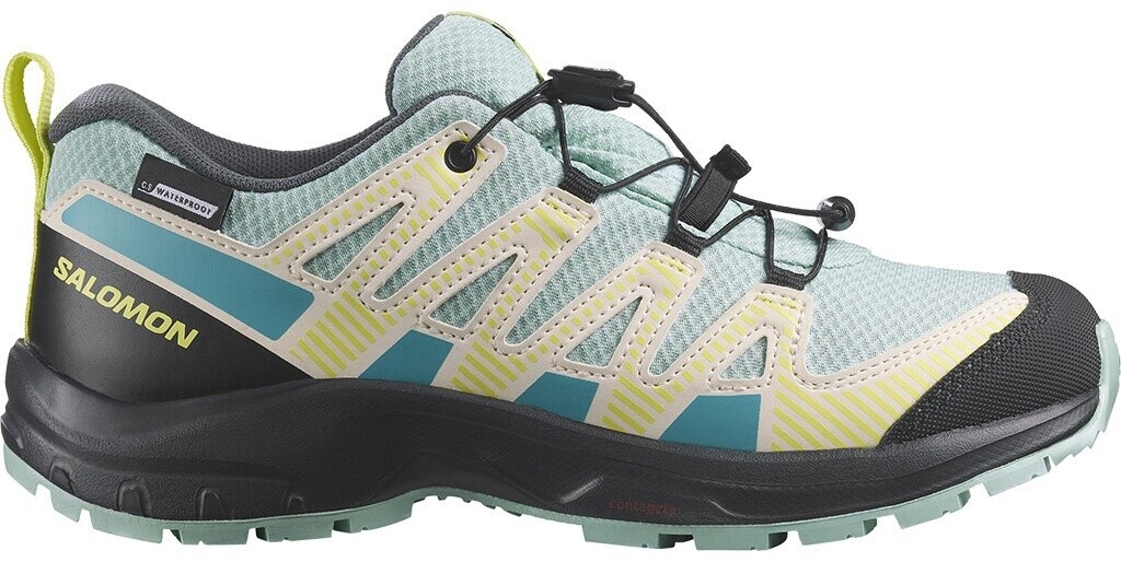 Salomon XA Pro V8 CSWP Junior Trail Running Shoes grey