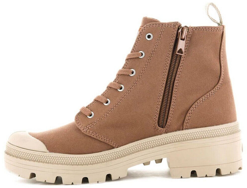 Palladium Lace-up Pallabase Twill 96907-299-M brown