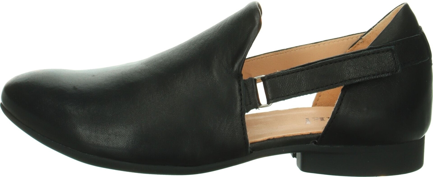 Think Slipper GUAD2 with small block heel black