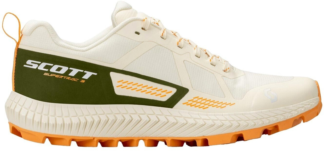 Scott W'S Supertrac 3 Soft Yellow Fir Green trail shoes beige