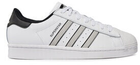 White and gray superstar hot sale
