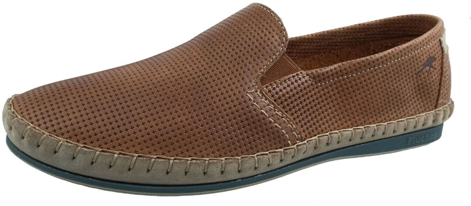 Fluchos Bahamas Moccasins orange cotto