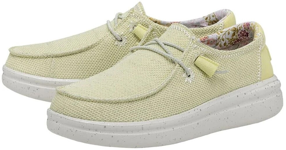 Dude Wendy Rise Stretch Shoes yellow