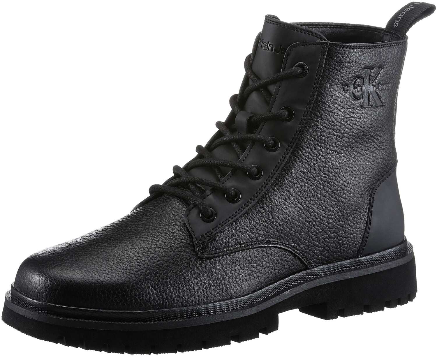 Calvin Klein Lace-up shoes Eva Mid Laceup Lth YM0YM00751 black