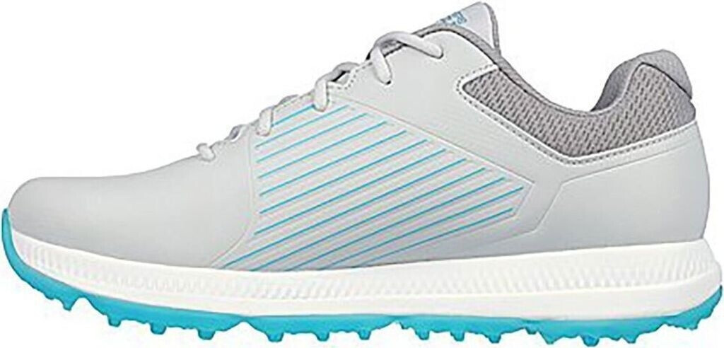 Skechers Go Elite Arch Fit waterproof golf shoe sneaker gray turquoise