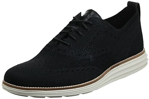 Cole Haan Øriginalgrand Stitchlite Wingtip Oxford Men's Shoes black ivory