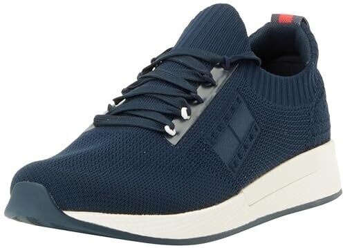 Tommy Hilfiger Elevated Runner Knitted Trainers blue