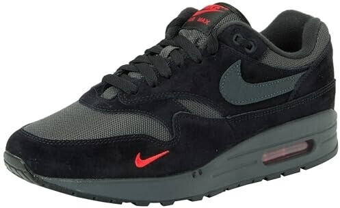 Nike air max 1 essential black gym red outlet