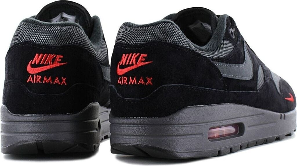 Nike Air Max 1 Black University Red Anthracite ab 127 99 Preisvergleich bei idealo