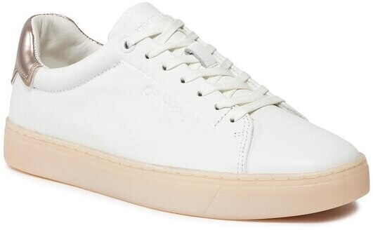 Calvin Klein Sneakers Cupsole Lace Up Pearl HW0HW01897 white