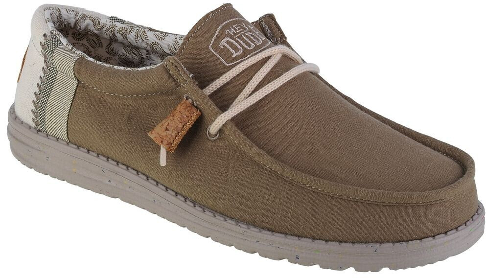 Dude Wally Break Stitch 40015-3VG Sneaker green