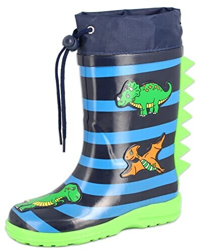 C. H. Beck Boys Dinoworld rubber blue