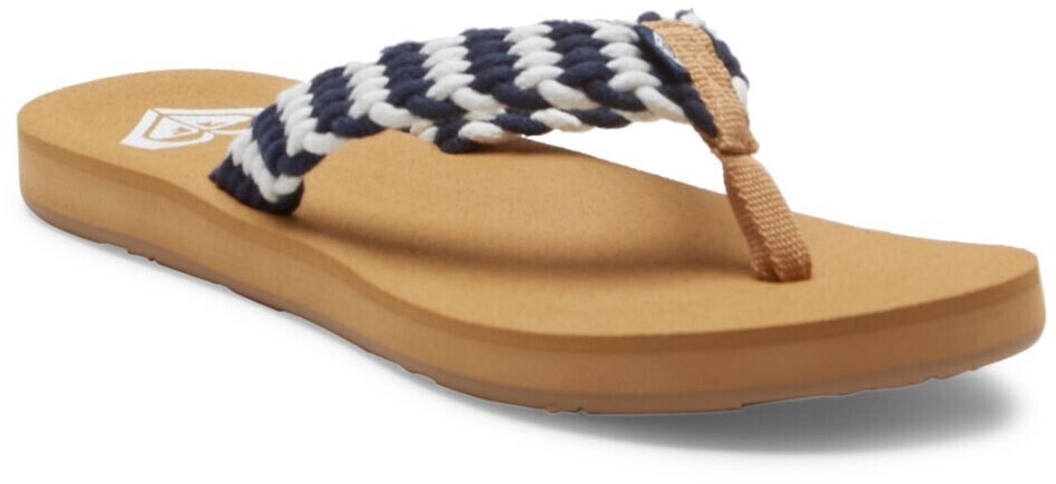 Roxy Porto Flipflop Thong Sandals navy blue white