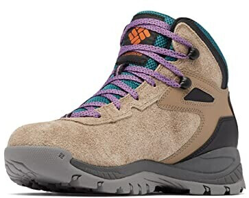 Columbia Newton Ridge Bc Hiking Shoe Women Wet Sand Cedarwood