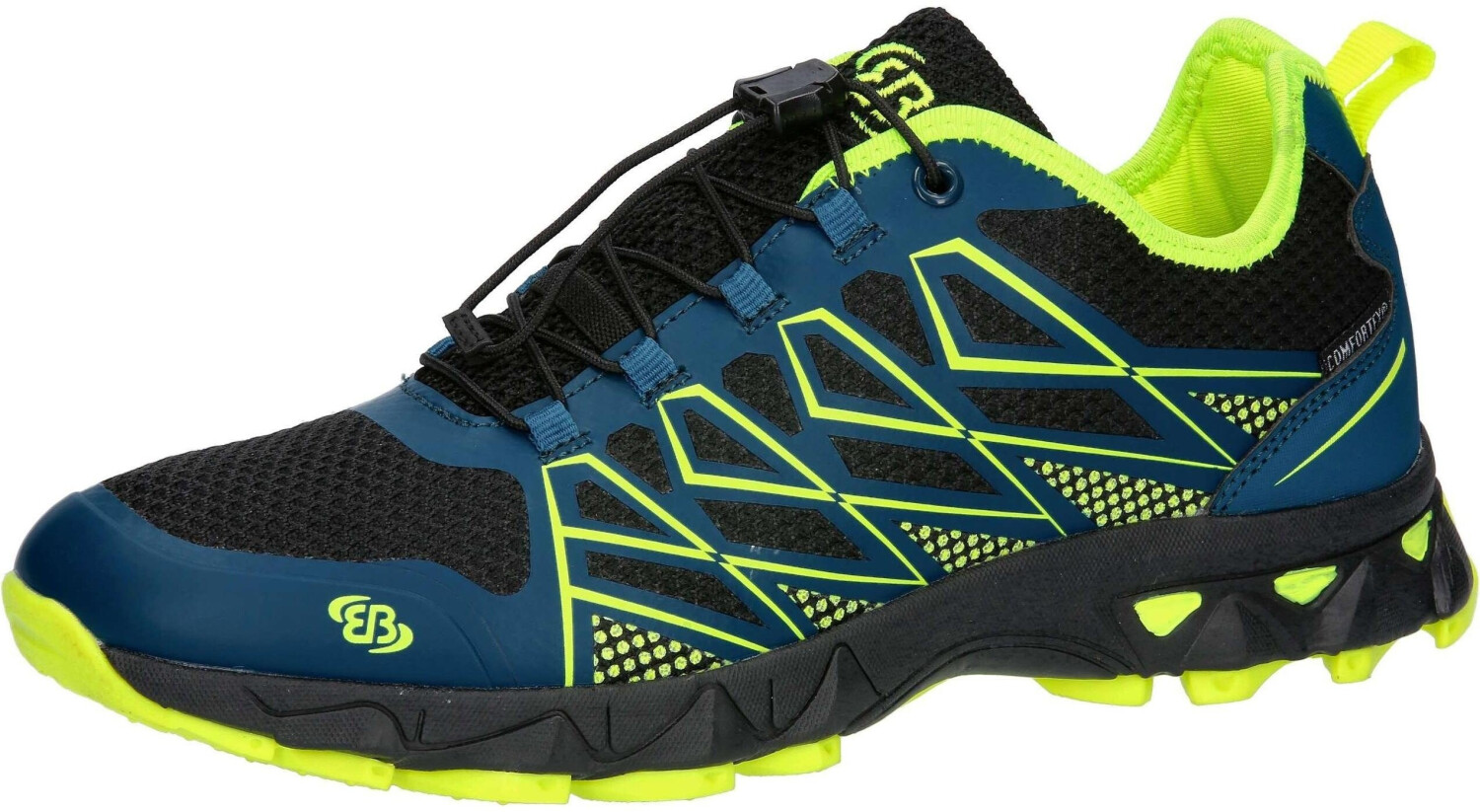 Brütting Riesach Outdoor Shoes petrol black lemon