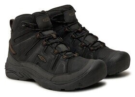 Keen Circadia Mid Waterproof Hiking black curry