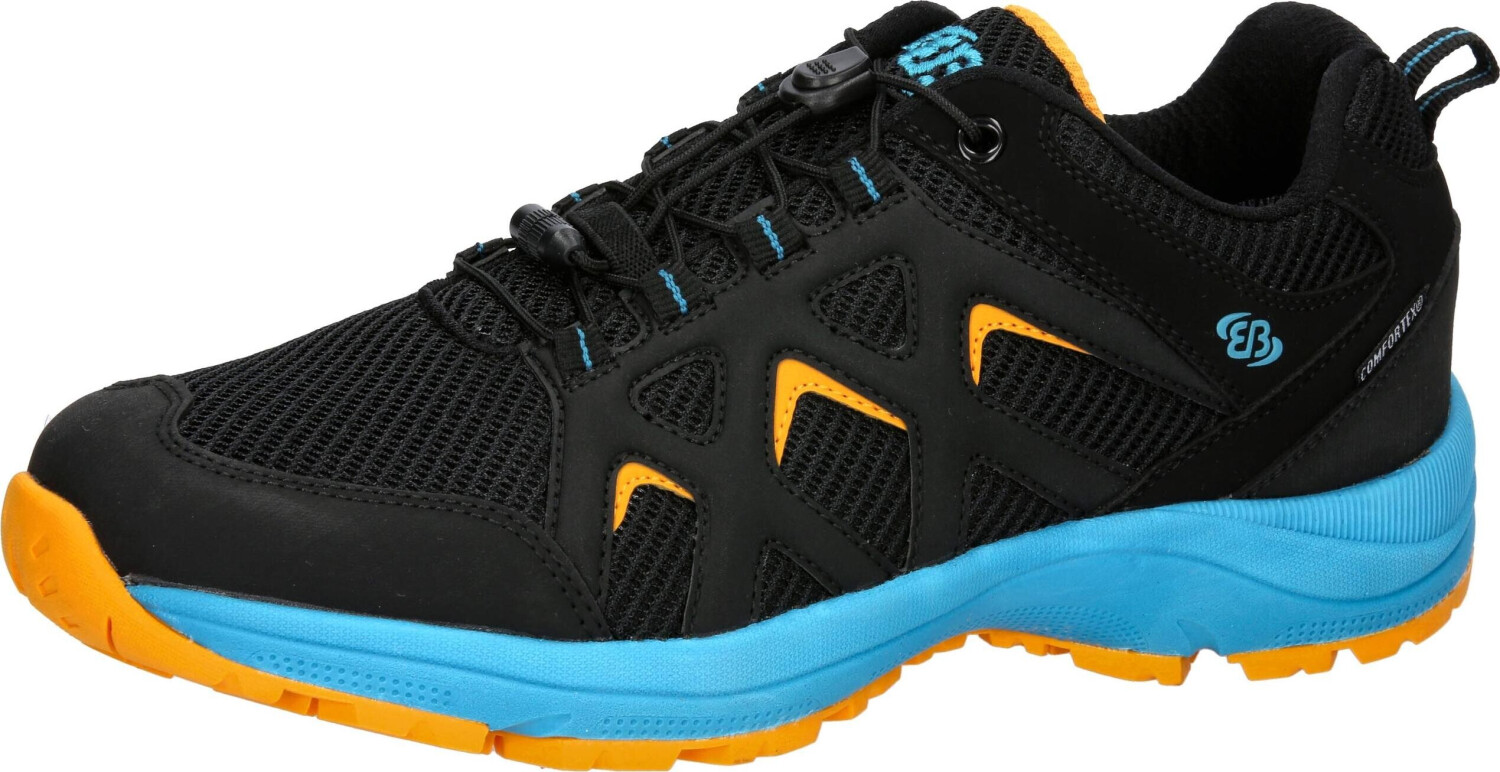 Brütting Tacna Walking Shoes black petrol orange