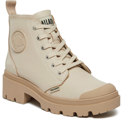 Palladium Lace-up Pallabase Leather 96905-197-M grey