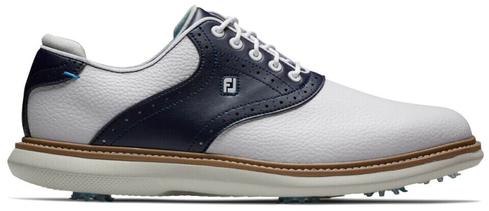 Footjoy Traditions Golf Shoe white navy blue