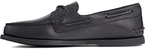 Sperry Top-Sider A O 2-Eye Lea Black Boat Shoes