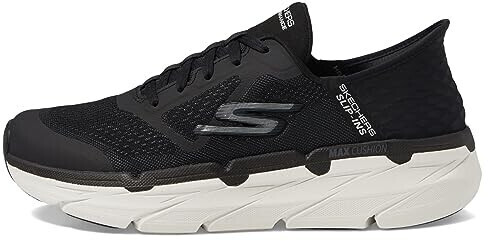 Skechers Max Cushioning Slip-Ins Athletic Workout Running Walking Shoes with Memory Foam Sneaker black white