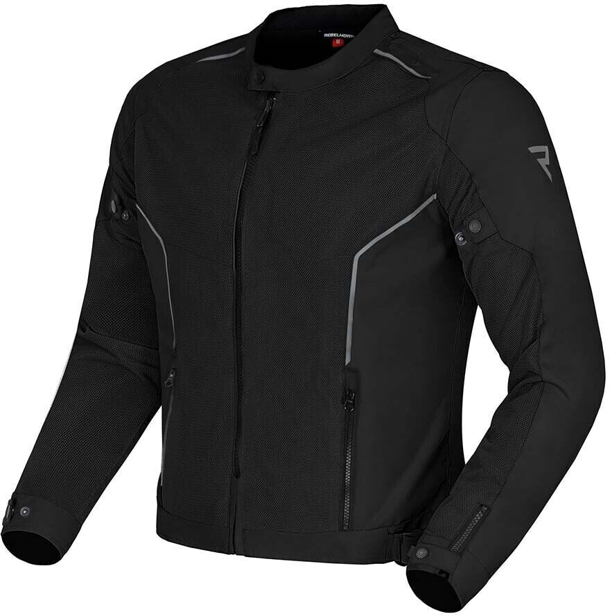 Photos - Motorcycle Clothing Rebelhorn Classic Mesh Jacket black 
