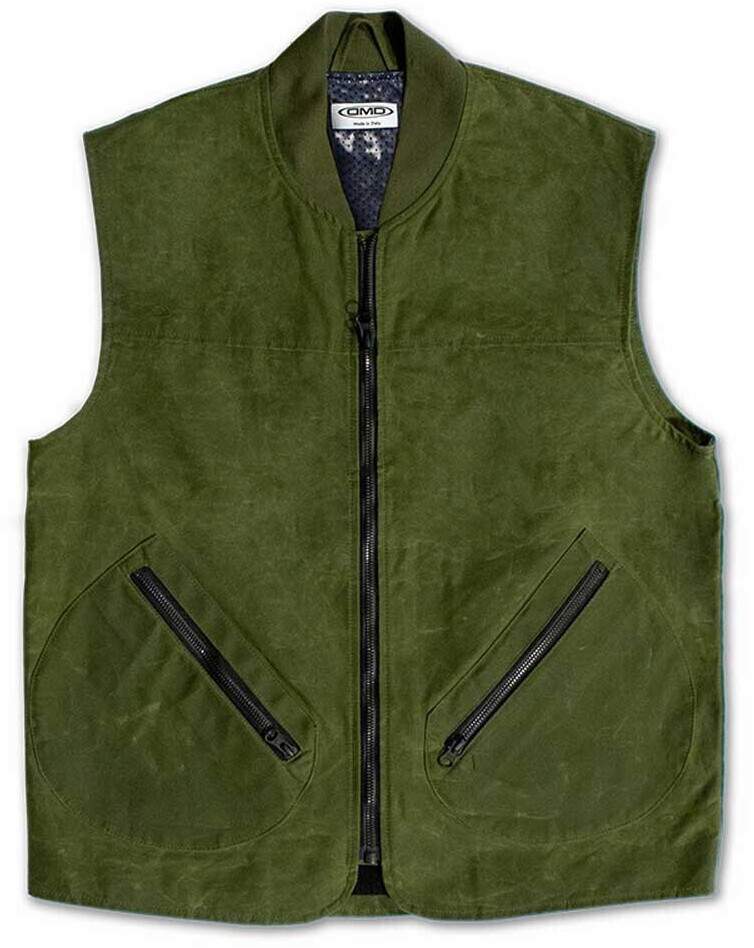 DMD Waxed Vest green