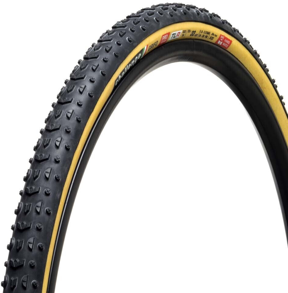 Challenge Tires Grifo Pro Tubeless 700x33 Mm golden
