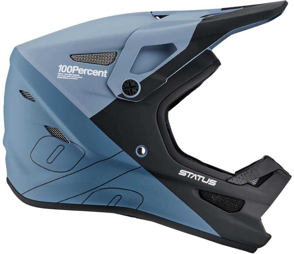 Photos - Bike Helmet 100 100 Status Downhill Helmet  blue(10CSSTASP22XXLBL)