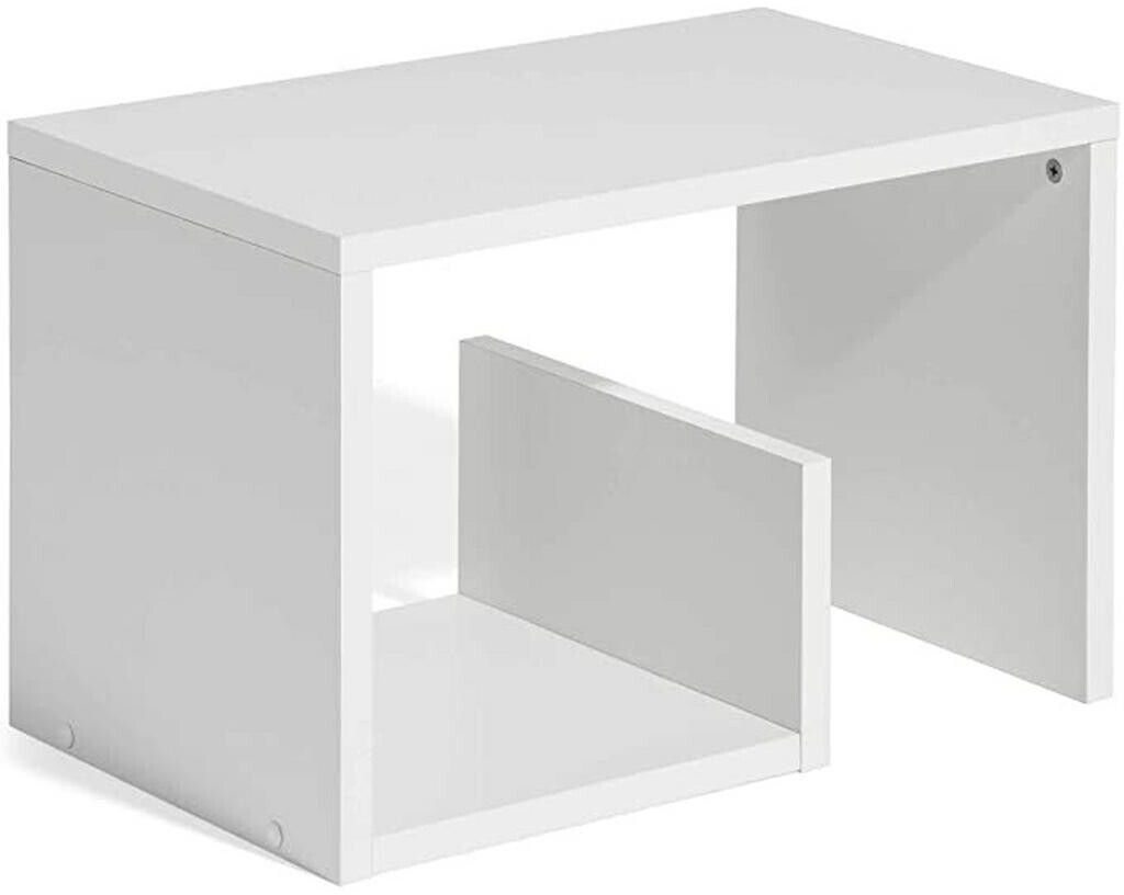 FMD Coffee table 2-in-1 59.1×35.8×37.8 cm white