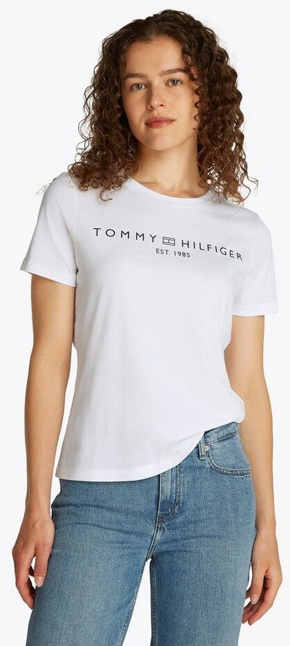 Tommy Hilfiger Reg Corp Logo Regular Fit T-shirt (WW0WW40276) optic white