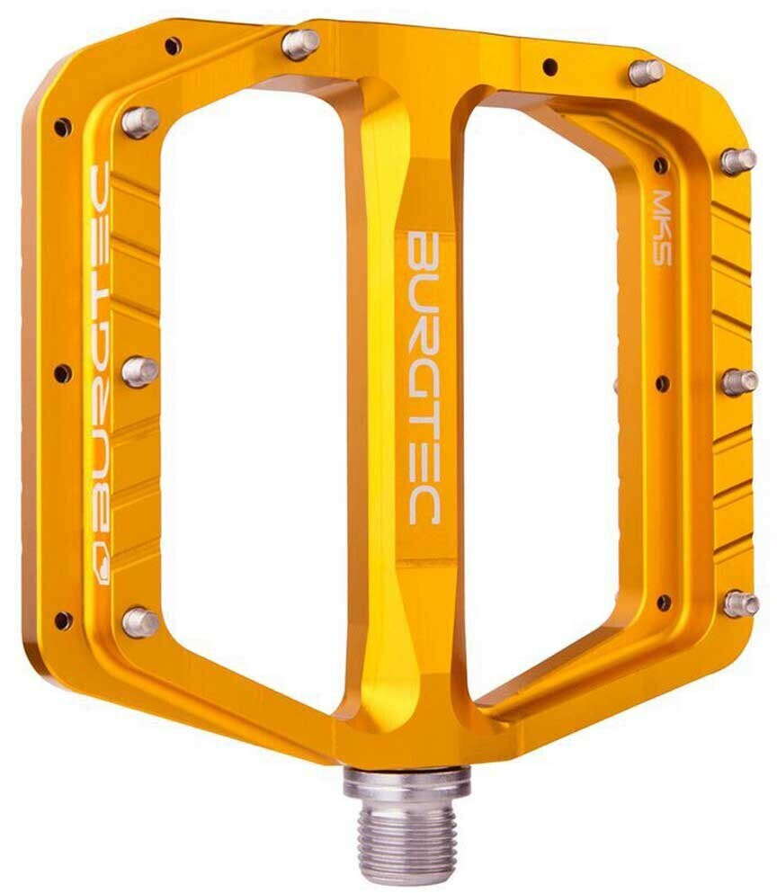 Burgtec Penthouse Flat Mk5 pedals yellow (117pemk5g)