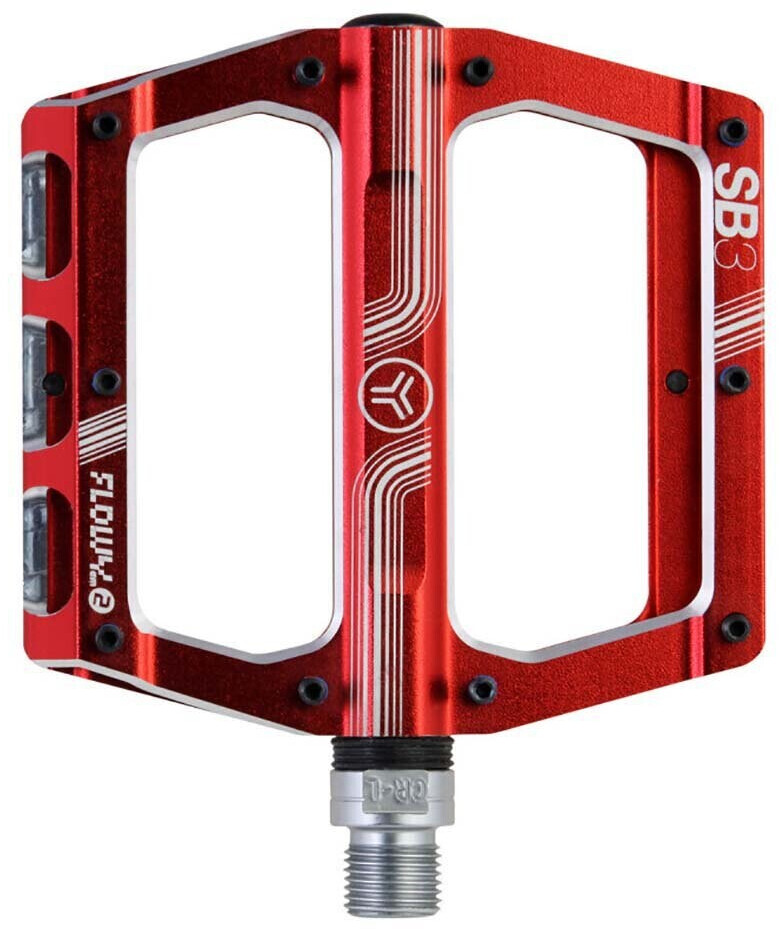 SB3 Flowy on 2 pedals silver (SBPDflam2rd)