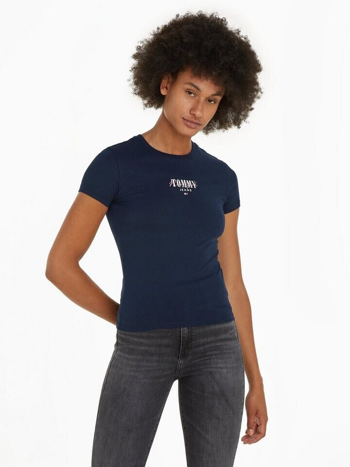 Tommy Hilfiger Damen T-Shirt (DW0DW17839) marine uni ab 17,99 