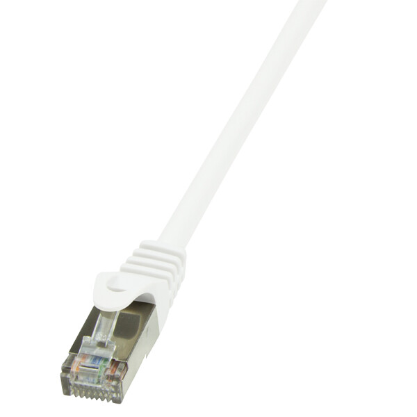 BIGtec CAT 6 S/FTP Patchkabel 0,15m weiß
