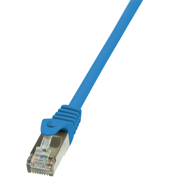 BIGtec CAT 6 S/FTP Patchkabel 1m blau