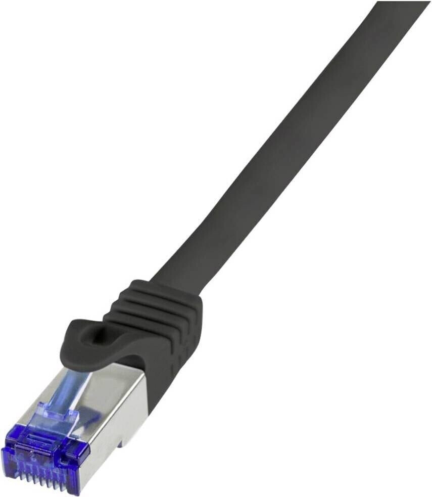 LogiLink CAT 6A S/FTP Patchcable 30m Black C6A123S