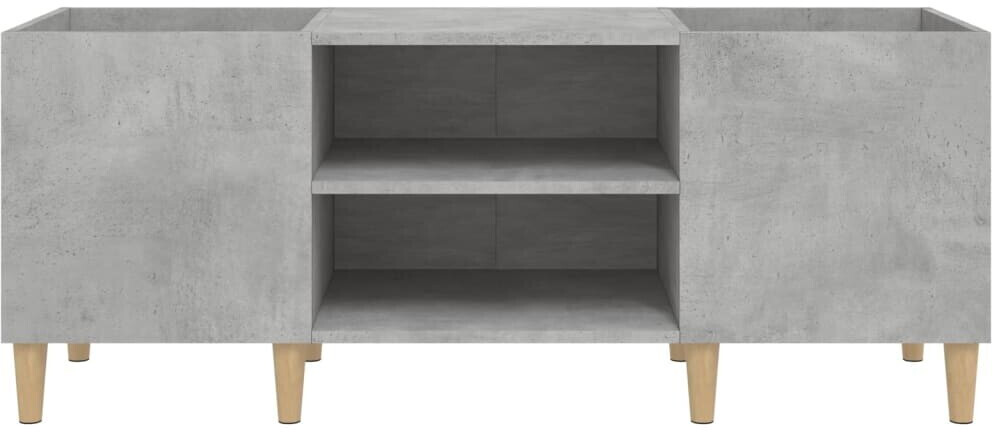 vidaXL Plate cabinet 121x38x48 cm cement grey (831929)