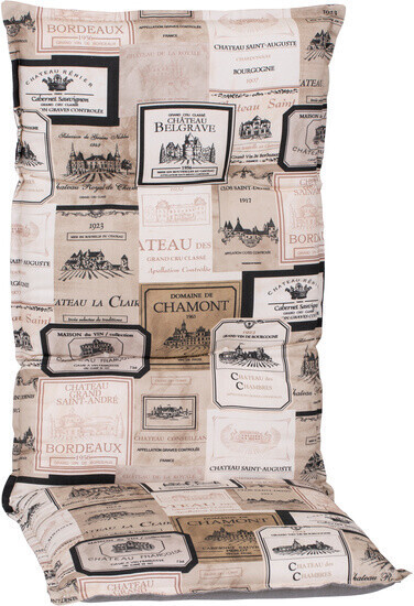 beo saumenauflage für liegen - texas - dschungel... beo Saumenauflage für Hochlehnerstühle - Talheim - Wein-Etiketten ...