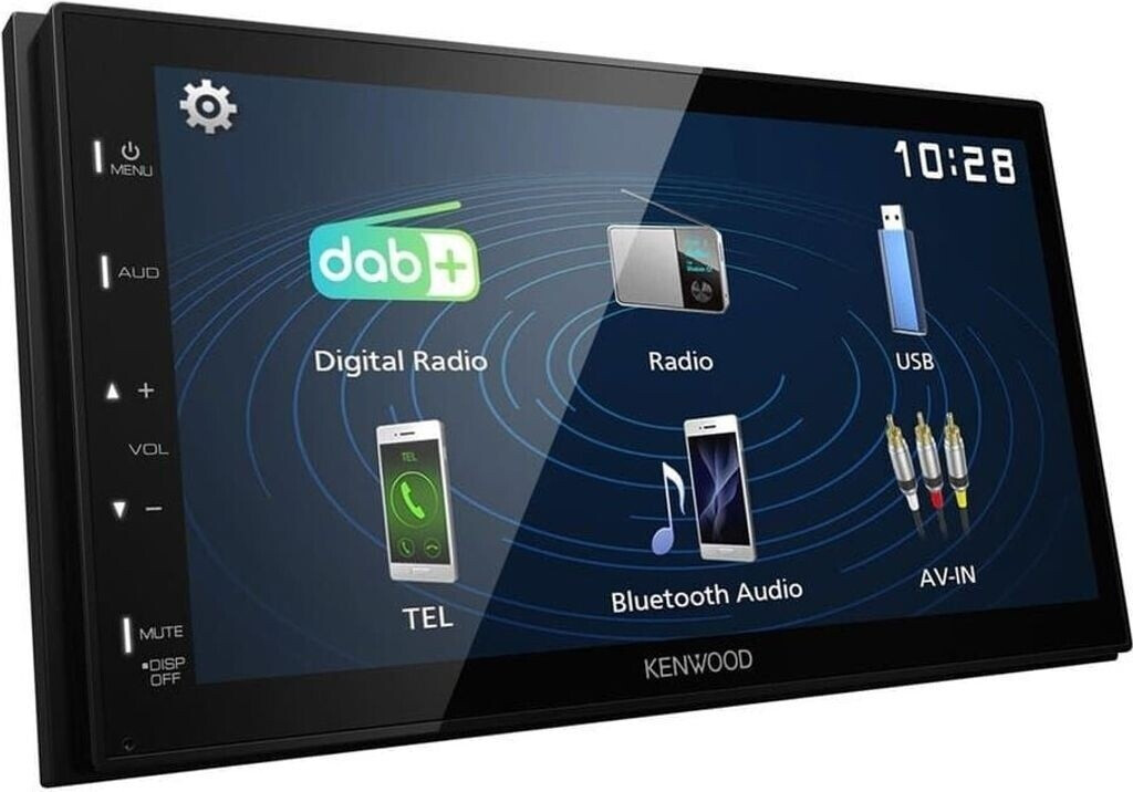 JVC KWM565DBT Doppel-DIN Autoradio Moniceiver