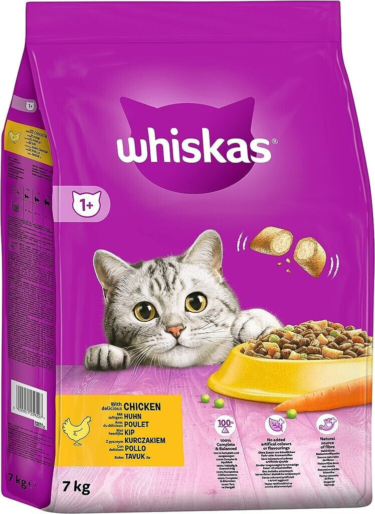 Whiskas + 1 with chicken (7kg)