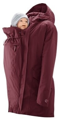 Mamalila Veste de portage d'hiver framboise