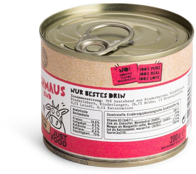 Dogs´n Tiger Pâtée pour chat 200g