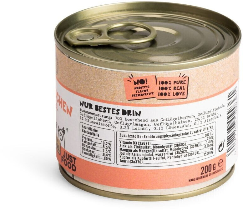 Dogs´n Tiger Pâtée pour chat 200g