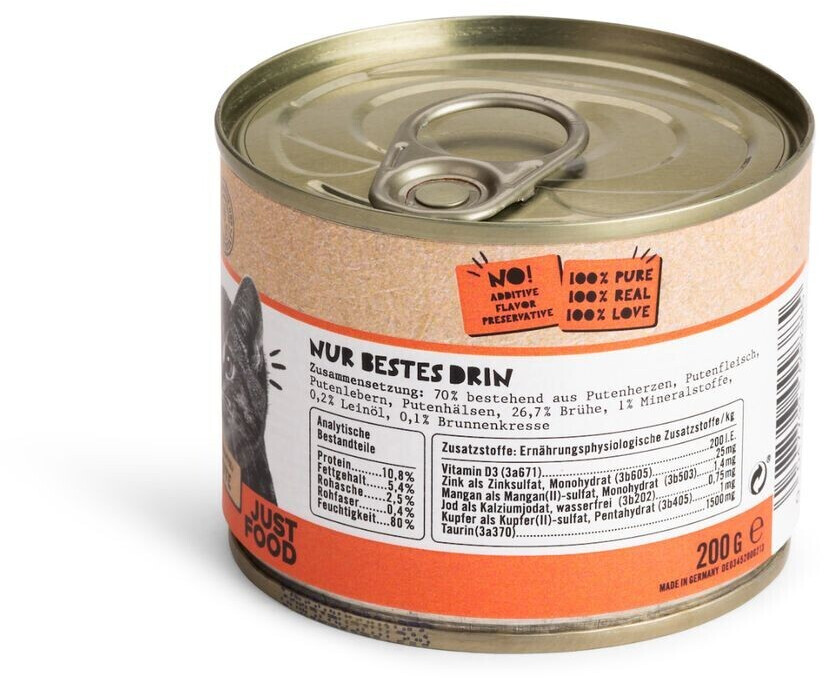 Dogs´n Tiger Pâtée pour chat 200g Dogs´n Tiger Pâtée pour chat 200g